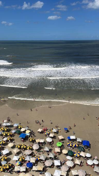 גוארויה Hermoso Dpto Con Vista Frontal Al Mar Pitangueiras מראה חיצוני תמונה