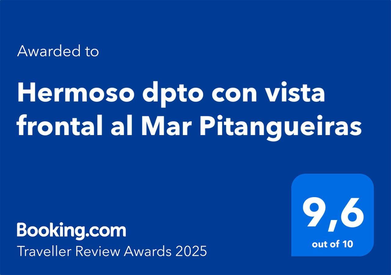 גוארויה Hermoso Dpto Con Vista Frontal Al Mar Pitangueiras מראה חיצוני תמונה